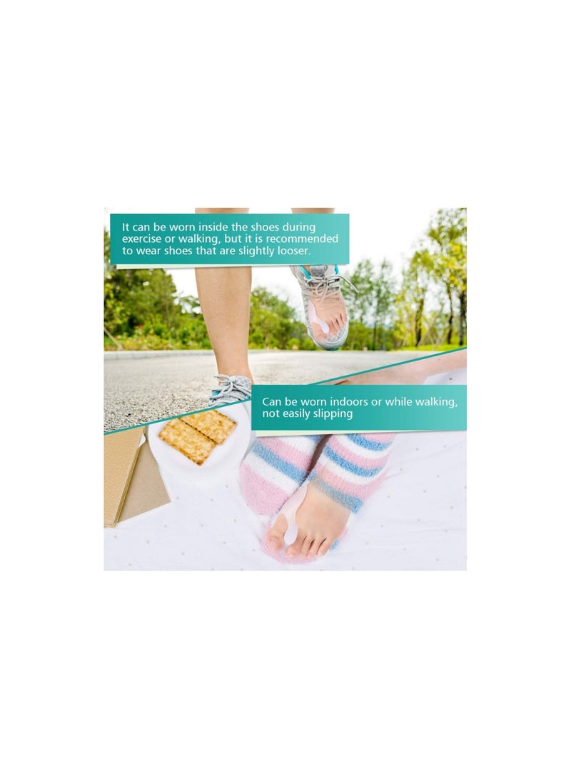 Generic Fengfu Toe Separator Corrector with Non-Slip Gel Pad for Hallux Valgus Correction, Orthotics, Hammerhead Pain Relief, One Size - Image 3