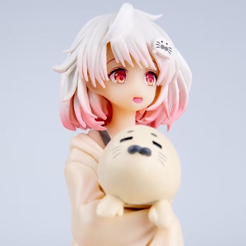 Virtual YouTuber Shirakami Hiyori PVC Figurine 12cm - Image 1