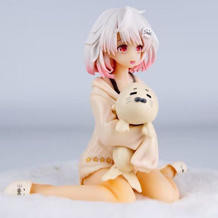 Virtual YouTuber Shirakami Hiyori PVC Figurine 12cm - Image 2
