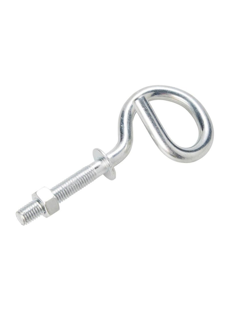 Zinc Plated Steel Single Hook 12 X 110 X 68 Mm
