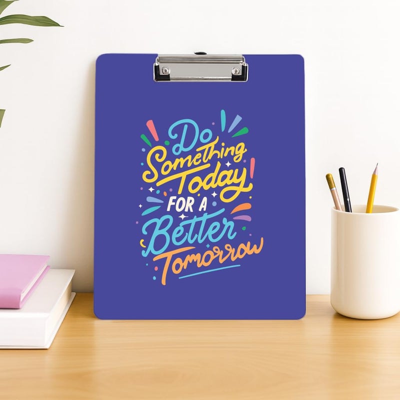 Articious لوحة رسم وكتابة واختبار مع مشبك (الحجم - 24x36 سم) متينة وخفيفة الوزن للمكتب والمدرسة والجامعة - QTS 1 - Image 1