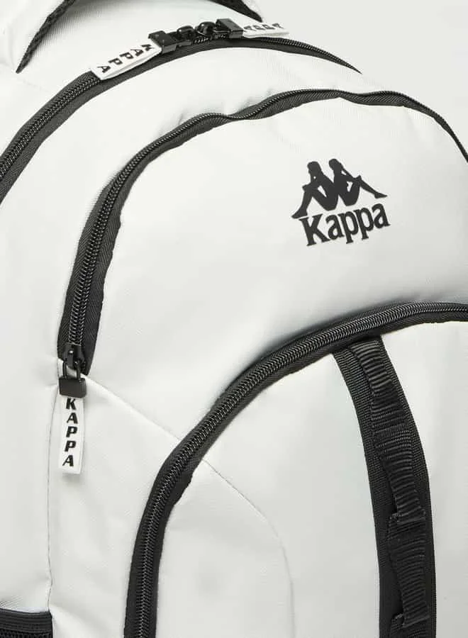 كابا Kappa Colourblock Backpack with Adjustable Straps and Zip Closure