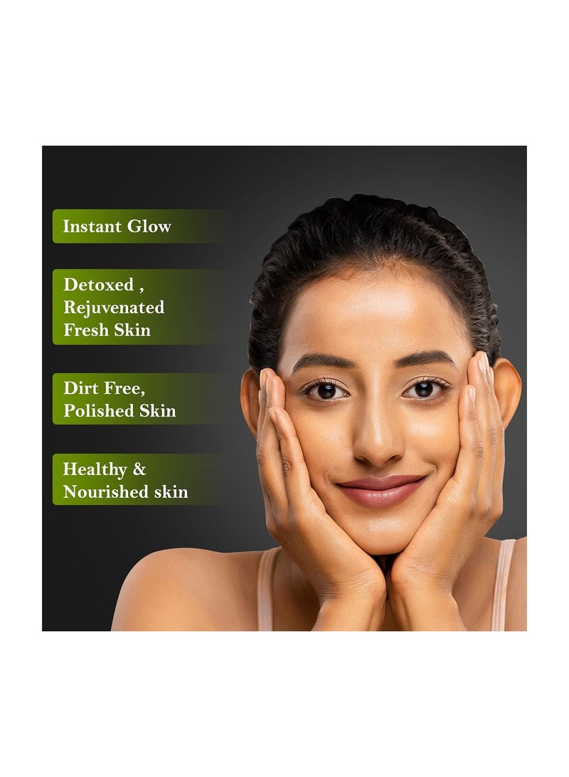 لوتس مجموعة العناية بالوجه من أعشاب WhiteGlow المنشط بالفحم 4 في 1 للتحكم في زيت شجرة الشاي والتحكم في الزيت ومكافحة التلوث 188 جم - Image 3