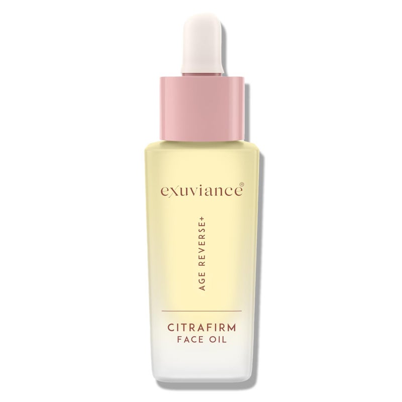 EXUVIANCE Age Reverse CitraFirm FACE Oil with Vitamins F A C and E and Light Botanical Oils 091 fl oz Packaging May Vary