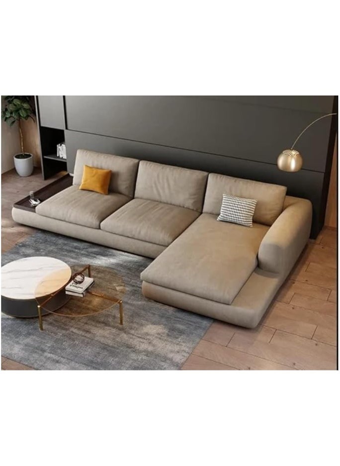 بوبينز هوم طقم أريكة غرفة المعيشة على شكل حرف L من Poppins HOME أريكة بتصميم عصري شمالي (يسار)  - Image 1