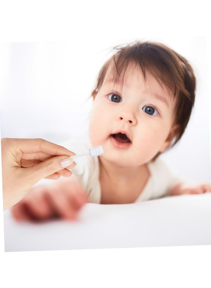 AIYISHI 30Pcs Baby Tongue Cleaner Baby Toothbrush Newborn Oral Cleaning Sticks Disposable Tongue Cleaner for 0-3 years Babies and Toddlers - Image 3