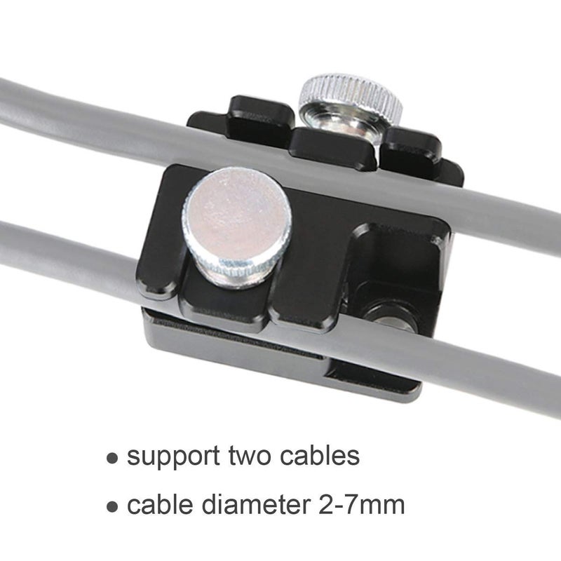 NICEYRIG Cable Lock Clamp HDMI USB-C SDI Power Dual Cable Lock for Sony Alpha A6400 A6500 A6100-381 - Image 5