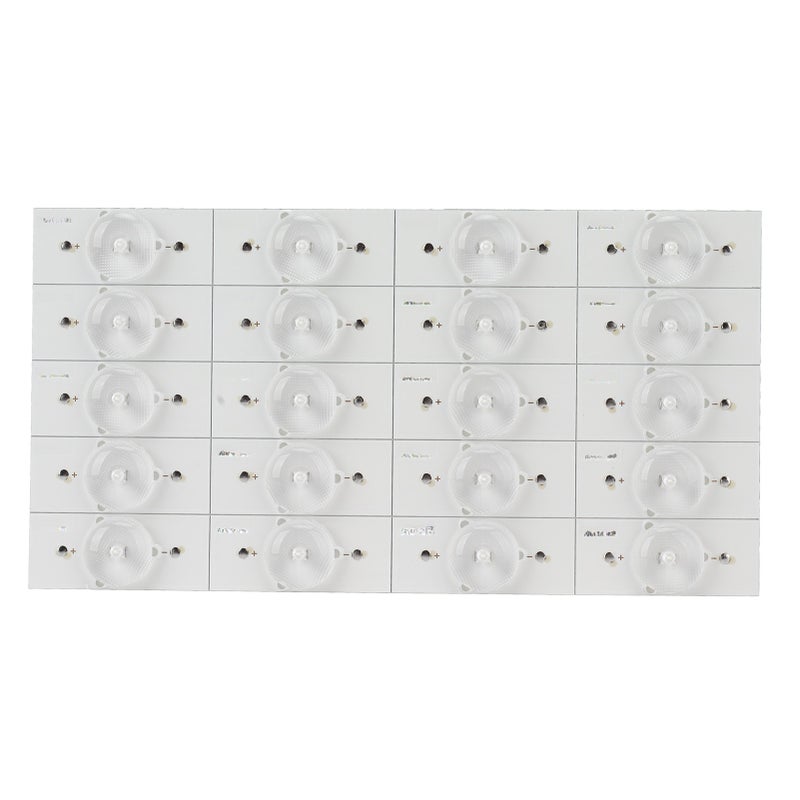 100 قطعة من خرزات المصابيح SMD 3 فولت لشاشة تلفزيون 32-65 بوصة مع عدسة بصرية وفلتر شرائط LED للإضاءة الخلفية - Image 1