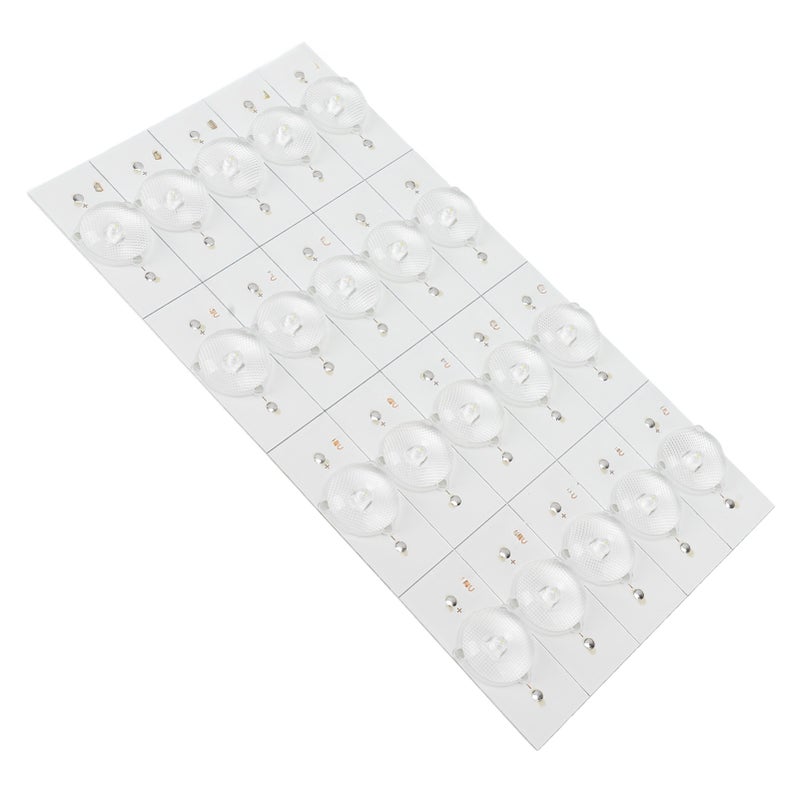 100 قطعة من خرزات المصابيح SMD 3 فولت لشاشة تلفزيون 32-65 بوصة مع عدسة بصرية وفلتر شرائط LED للإضاءة الخلفية - Image 4
