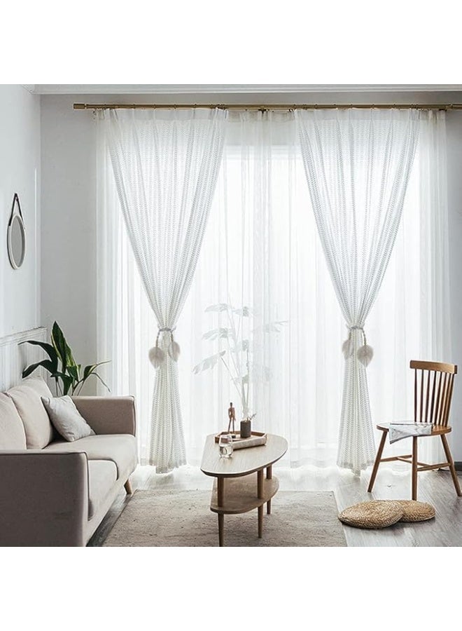 انتيكيانو رباط ستارة مكرمي– ديكور يدوي من القطن – المقاس ‎65L × 13W‎ سم - Image 3