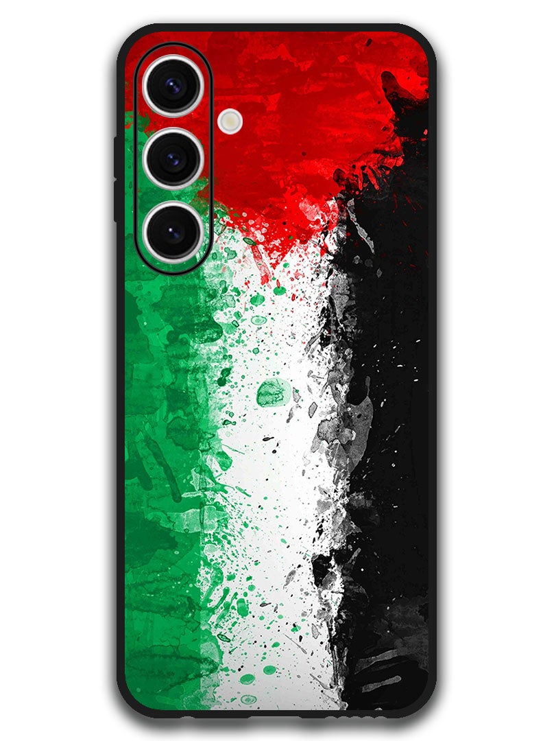 Theodor Protective Case Anti Scratch Shock Proof Bumper Cover For Samsung Galaxy S24 FE Palestine Flag 1 - Image 1