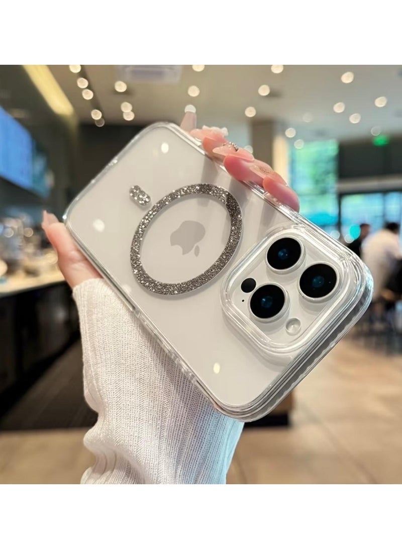 New Case iPhone 15 Pro  Magsafe Case Cover ，Strong Magnetic, Military-Grade Drop Protection, Compatible with MagSafe & Magnetic Phone Accessory