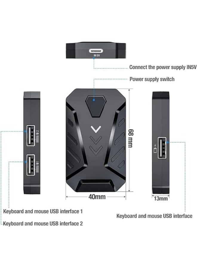 G30 Portable Mechanical LED 35 Keys and Mouse Gaming Keyboard - Image 4