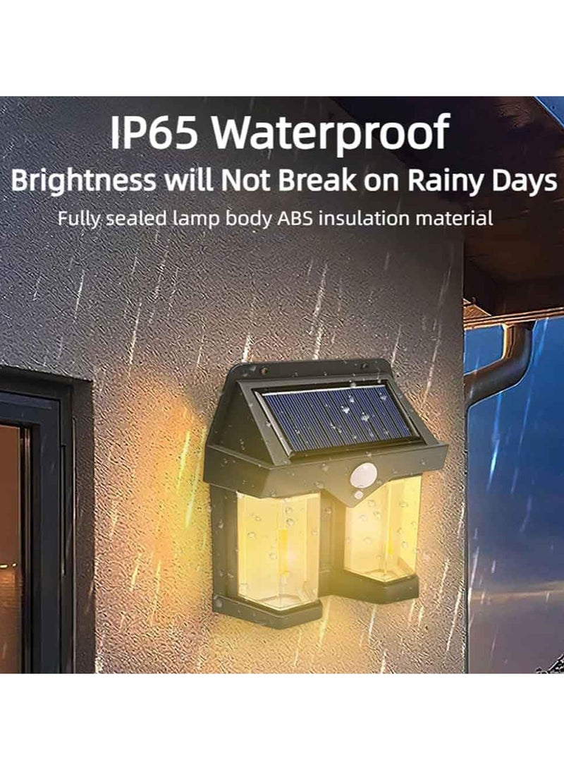 FEND CL228 Solar Powered Wall Lamp With Smart Motion Sensor 3 Lighting Modes and Waterproof for Home Backyard Garden Porch (Pack Of 2) - Image 3