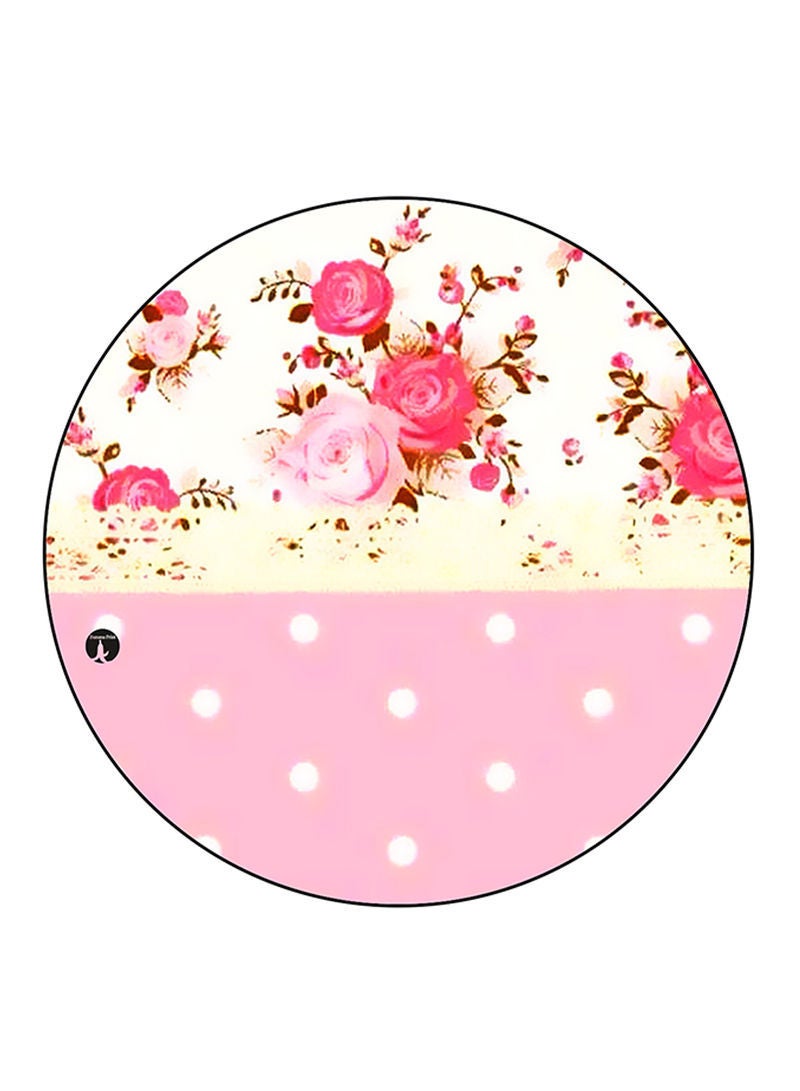 RKN Flowers Printed Mouse Pad  Multicolour