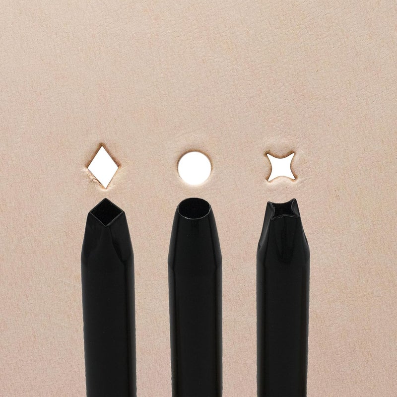 Realeather Filigree Punch Set 3 PieceWhite - Image 2