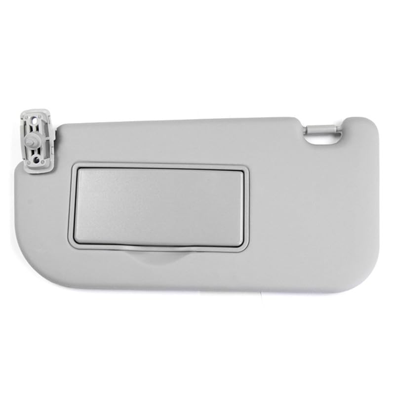 Prefer Warehouse Sun Visor with Mirror Left Driver Side Gray LH Compatible with KIA SPORTAGE 2.0L 2.7L 2005-2010 Replace 85202 1F210LX, 85202-1F201LX, 85202-1F201-LX - Image 1