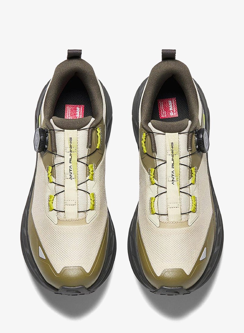 ANTA Men’s Lightweight Trail Running Shoes with Dial Fastening & Anti-Slip Rubber Sole - Image 3