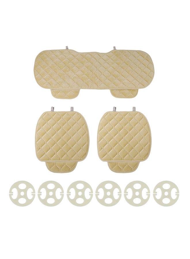 3-Piece Four Seasons Front & Back Car Seat Cover - Image 1