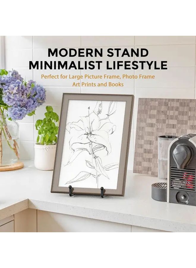 4 Inch 10 Packs Metal Plate Stands Display Easel For Picture Photo Book - Image 4