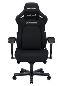 Anda Seat AndaSeat Kaiser 4 Series, XL, Linen Fabric, Carbon Black | AD12YDDC-XLL-20-B-CF  - Image 1