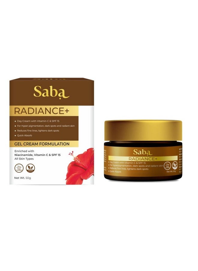 Saba Kombucha Saba Radiance+ Day Cream with Niacinamide, Vitamin C & SPF 15 | 50g  - Image 5