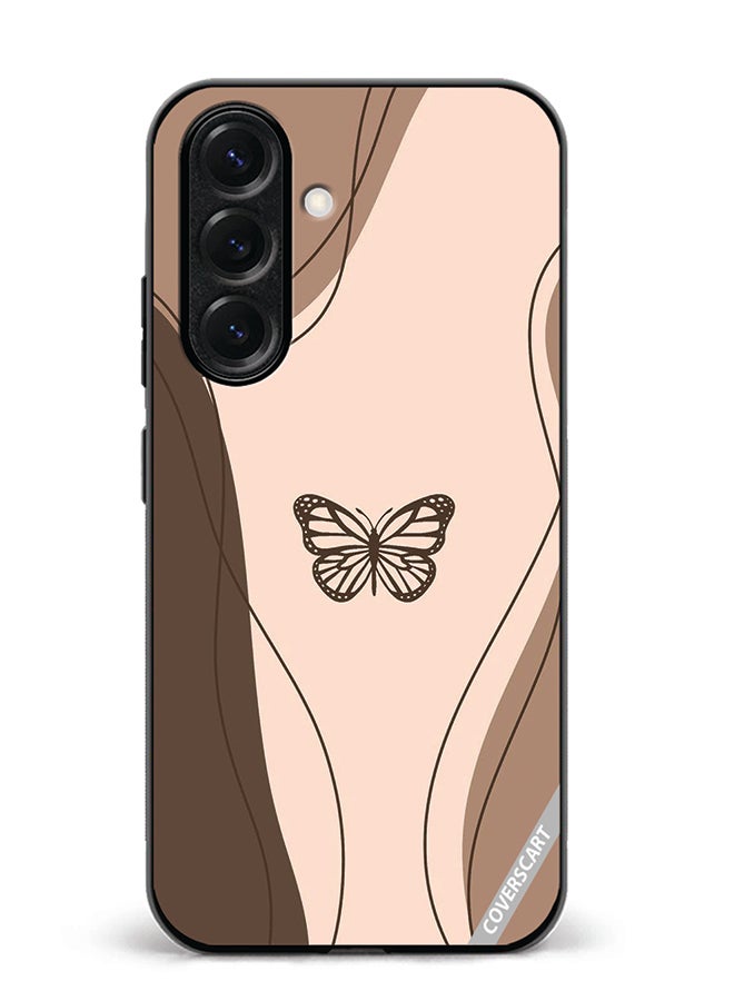 VR CREATIVE Protective Case Cover For Samsung Galaxy S25 Butterfly Design Multicolour