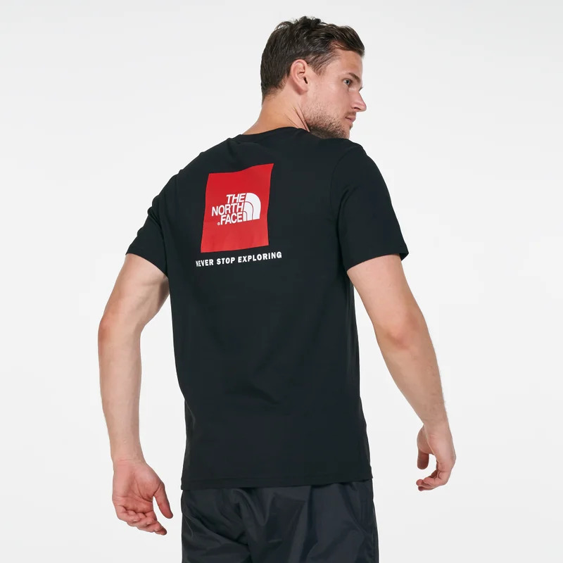 THE NORTH FACE Black Men's Redbox T-Shirt for Men | Best Price UAE
