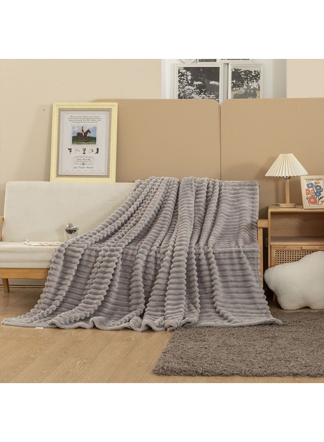 meayul Throw Blanket for Couch or Bed, Super Soft Cozy Fleece Blankets, Lightweight Fuzzy Warm Flannel Blanket Suitable for Room Decor - Image 1