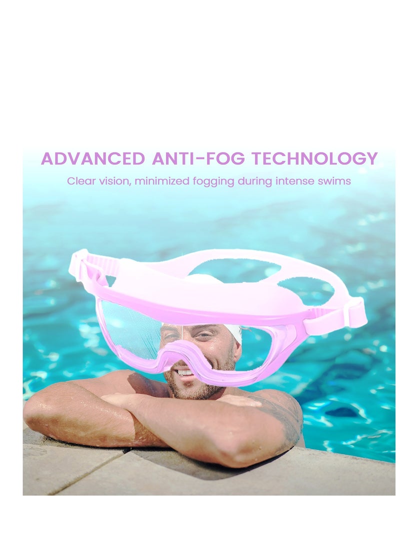 EL1006 Stylish Swimming Goggle with Anti-Fog and UV Protection | Material : Silicon, PU | With Adjustable Strap for Fit Adjust | Soft Silicone Gasket for Leak Proof | With Hard Case - pzsku/Z6BD93840101FABA1A09CZ/45/_/1713606859/54eb3640-8fe4-49a2-b9d7-5e49556e2c70