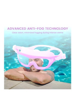 ENDLESS  EL1006 Stylish Swimming Goggle with Anti-Fog and UV Protection | Material : Silicon, PU | With Adjustable Strap for Fit Adjust | Soft Silicone Gasket for Leak Proof | With Hard Case  - Image 4