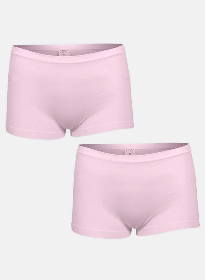 Silvy Set Of 2 Pieces Extreme Short Girls Lycra Underwear For Girls - Image 1