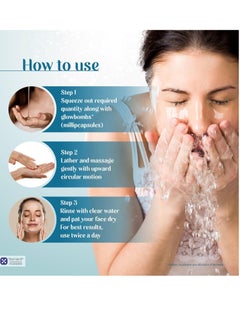 Ahaglow FACE WASH 200GM PACK OF 3  - Image 2