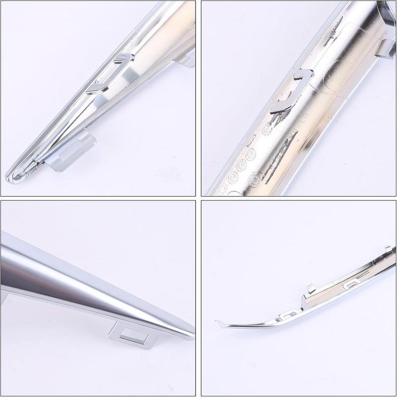Slakerbe Front Driver Side Chrome Bumper Cover Molding for Cadillac Escalade 2015-2020 - Image 3