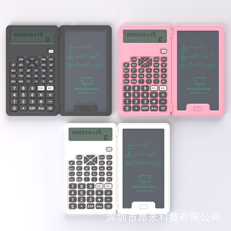 Calculator Selling Handwriting Pad Learning Office Folding Lcd Calculator Function Science Manufacturer Direct Supply - Image 1