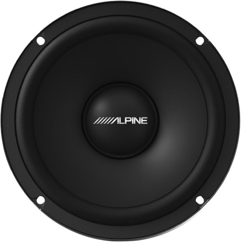 Alpine EL-E65C 6.5" Component 2-Way Car Audio Speakers – 160W Peak / 40W RMS Power - Image 2