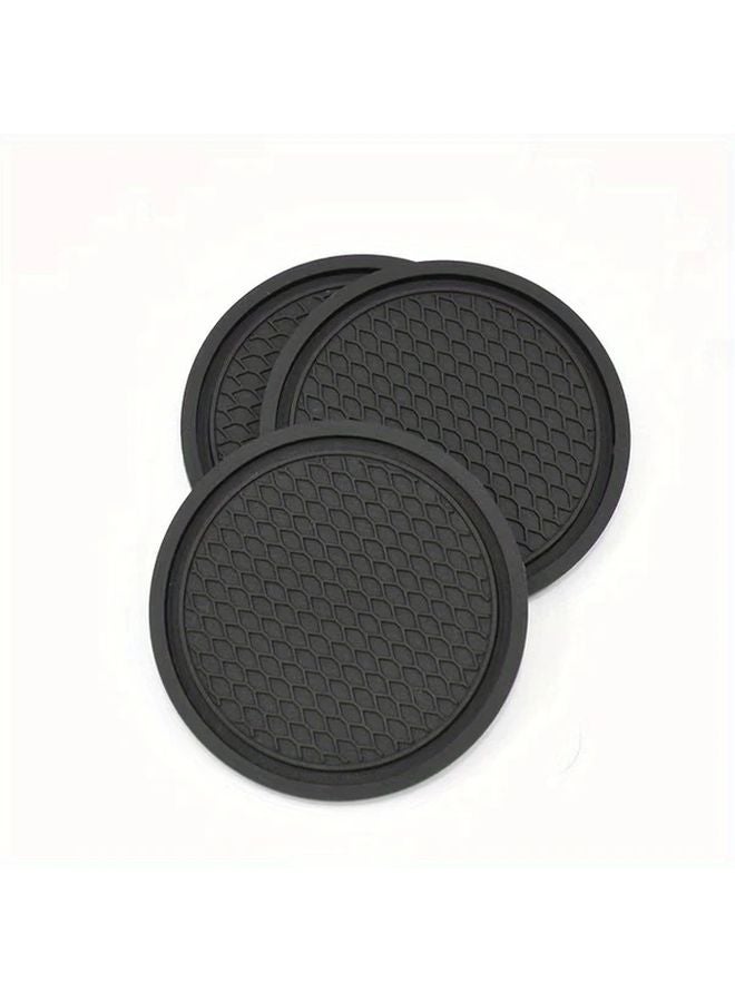 4 Pieces Universal Car Cup Holder Anti Slip Mat Coaster Interior Accessories - Image 2
