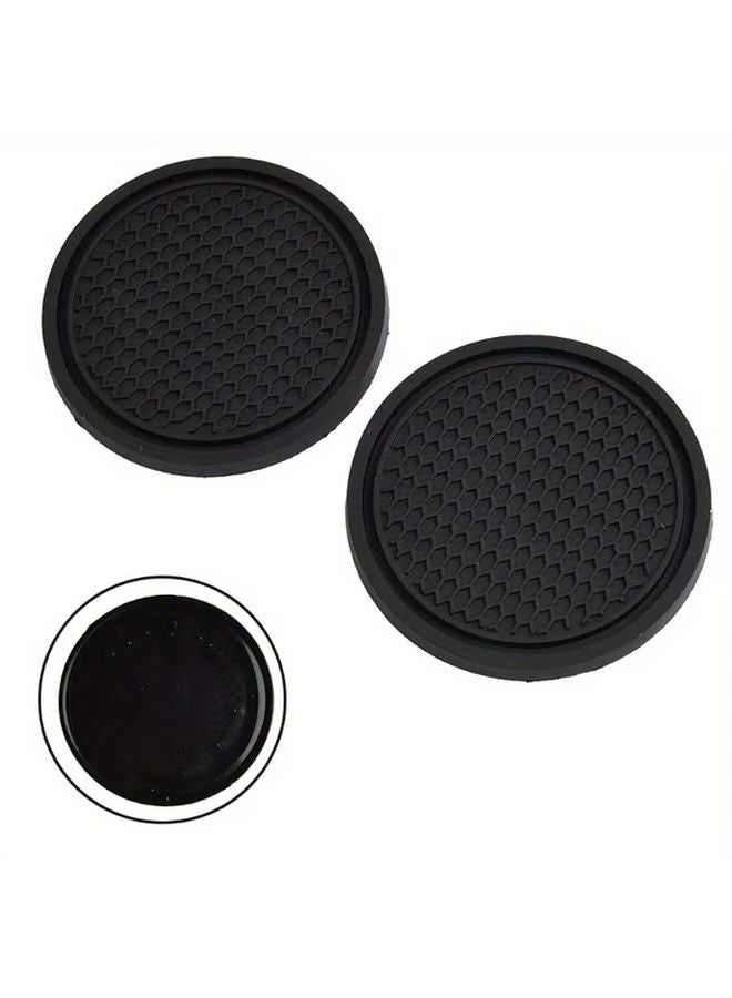 4 Pieces Universal Car Cup Holder Anti Slip Mat Coaster Interior Accessories - Image 3