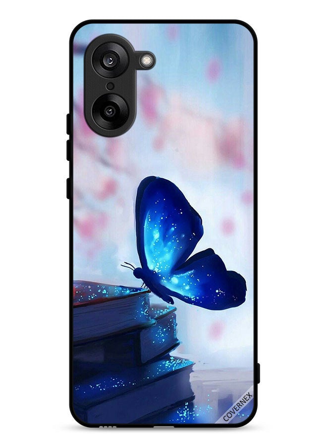 Covernex OnePlus Nord CE5 Protective Case Cover Butterfly Sitting On Books - Image 1