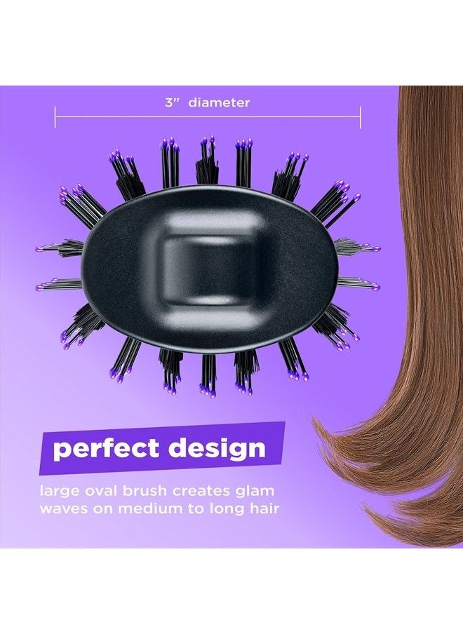 CONAIR - INFINITIPRO BY CONAIR The Knot Dr. All-in-One Oval Dryer Brush, Hair Dryer & Volumizer, Hot Air Brush - Image 1