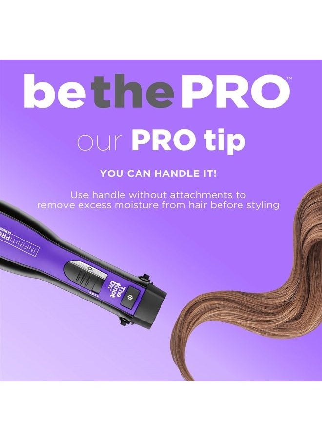 CONAIR - INFINITIPRO BY CONAIR The Knot Dr. All-in-One Oval Dryer Brush, Hair Dryer & Volumizer, Hot Air Brush - Image 1