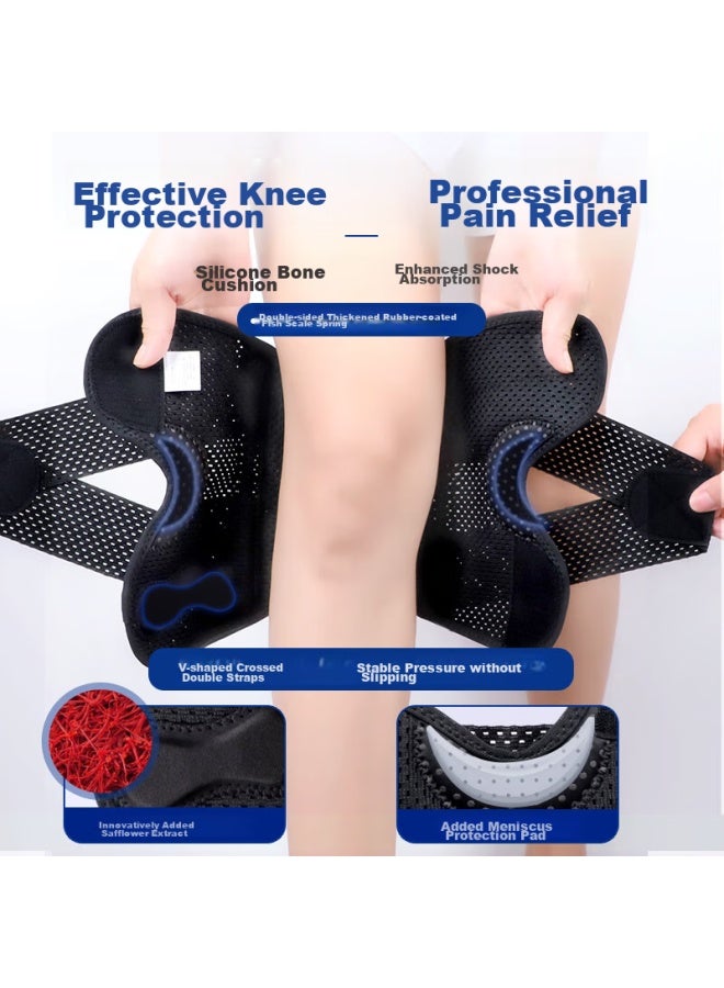 Trailblaze Tubuzhe Medical Knee Brace For Meniscus Injury, Specialized For Running, Hiking, Badminton, Basketball, Synovitis, Joint, Patella, Knee Protection - Image 2
