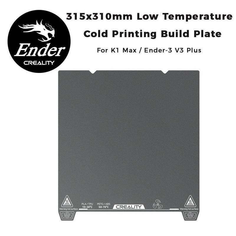 Creality Low Temp Cold Bed 315x310mm Double Sided Non Heated 3D Printer Build Plate - Image 1