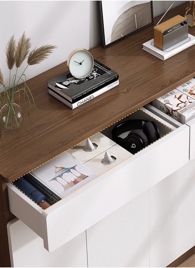Upgraded Multipurpose Household Stylish Design Large Capacity Drawers Storage Shoe Cabinet 15 mm Wood Sheet Thickness Rack 100 x 35 x 90 Centimeter