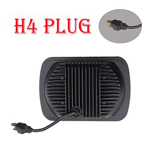 AMUNIESUN Pair 7x6Inch Headlight Sealed Beam For Dodge D150 D250 D350 D100 W150 W350 Ramcharger - Image 5