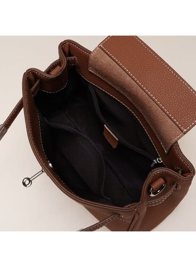 New Luxury Top Grain Cowhide Kelly Bag 25cm - Retro Lock Underarm Purse Genuine Leather Shoulder Tote Crossbody Handbag - Image 3