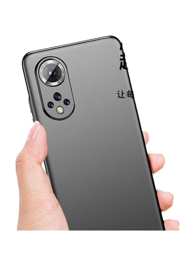 KOOLIFE حافظة هاتف Koolife مناسبة لهونر 50، حافظة واقية لهواوي هونر 50، حماية كاملة للعدسة، غلاف ناعم غير لامع، حافظة خارجية مضادة للصدمات، سوداء - Image 1