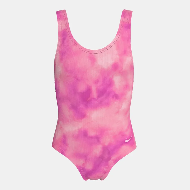 نايكي Kids' Watercolour One-Piece Swimsuit