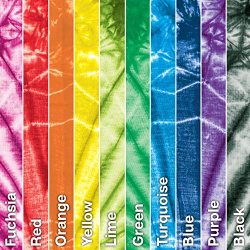 Tulip One-Step Tie-Dye Kit Refills, Rainbow Tie Dye, Multicolor, 30 Pack - Image 4