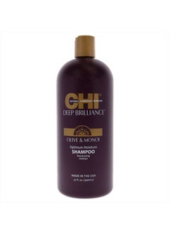 CHI Deep Brilliance Olive & Monoi Optimum Moisture Shampoo 32 oz  - Image 1